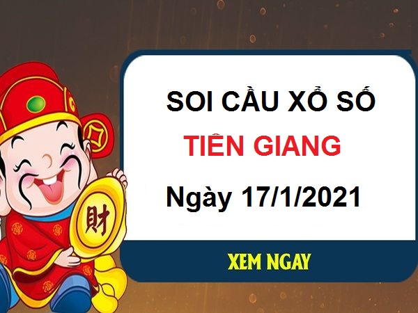 Soi cầu XSTG ngày 17/1/2021