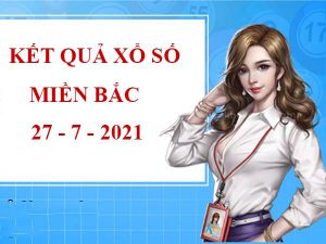 thống kê kết quả sổ xố miền Bắc thứ 3 ngày 27/7/2021