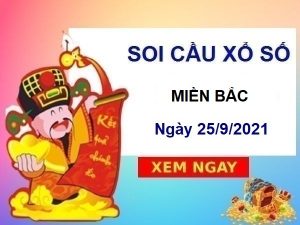 thống kê XSMB ngày 25/9/2021 chốt cặp số đẹp siêu chuẩn