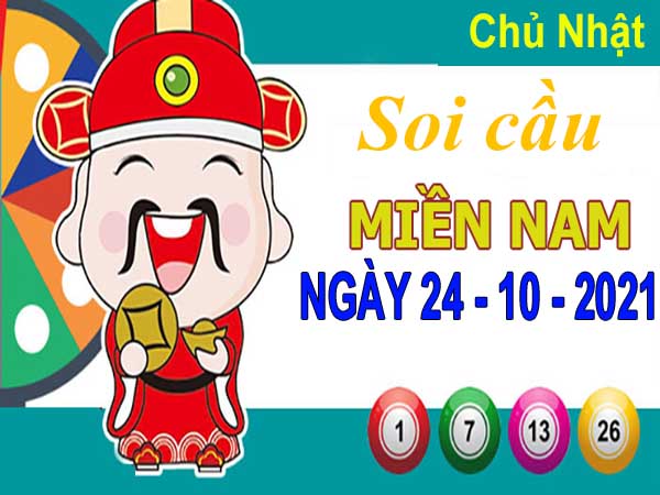 Soi cầu XSMN ngày 24/10/2021