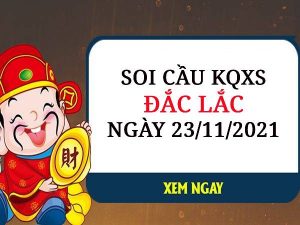 thống kê XSDLK ngày 23/11/2021 chốt KQ Đắc lắc chuẩn xác