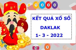 Dự đoán thống kê số đẹp XSDLK thứ 3 ngày 1/3/2022