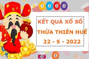 Soi cầu KQXS Thừa Thiên Huế ngày 22/5/2022 hôm nay