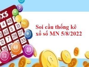 thống kê thống kê xổ số MN 5/8/2022 hôm nay