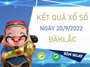 thống kê XSDLK 20/9/2022 chốt số tỷ lệ trúng cao thứ 3