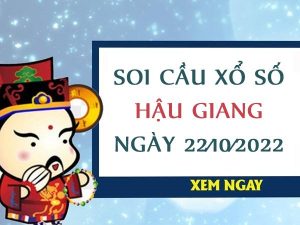 thống kê xổ số Hậu Giang ngày 22/10/2022 thứ 7 hôm nay