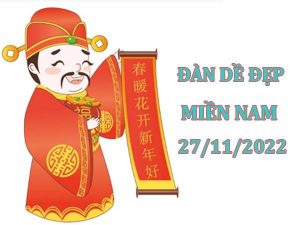 Dàn số XSMN ngày 27/11/2022 – thống kê KQXSMN ngày 27/11Chủ Nhật