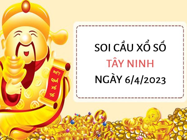 thống kê bạch thủ xổ số Tây Ninh ngày 6/4/2023 thứ 5 hôm nay