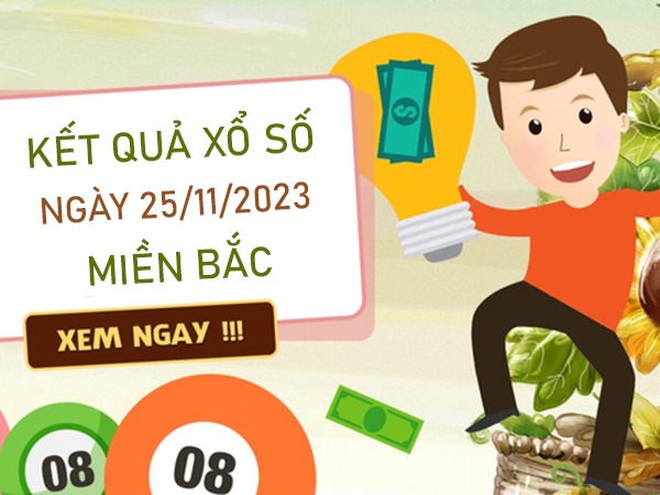 thống kê XSMB 25/11/2023 dự đoán bạch thủ lô miền Bắc