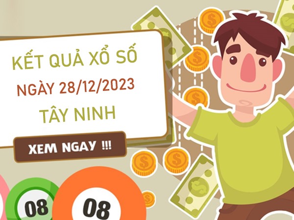 thống kê XSTN ngày 28/12/2023 dự đoán chốt lô kép thứ 5