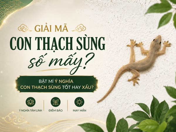 Hé lộ con thạch sùng số mấy, số bao nhiêu vượng phát tài lộc? Hé lộ con thạch sùng số mấy, số bao nhiêu vượng phát tài lộc?